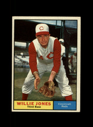 1961 WILLIE JONES TOPPS #497 REDS *G1656