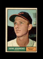 1961 GENE STEPHENS TOPPS #102 ORIOLES *G1665