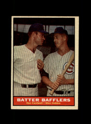 1961 CARDWELL & HOBBIE TOPPS #393 BATTER BAFFLERS CUBS *G1681