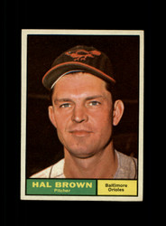1961 HAL BROWN TOPPS #218 ORIOLES *G1684