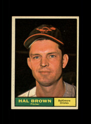1961 HAL BROWN TOPPS #218 ORIOLES *G1691