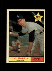 1961 J.C. MARTIN TOPPS #124 WHITE SOX *G1694