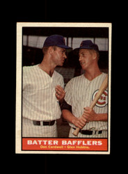 1961 CARDWELL & HOBBIE TOPPS #393 BATTER BAFFLERS CUBS *G1701