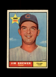 1961 JIM BREWER TOPPS #317 CUBS *G1702