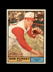 1961 BOB PURKEY TOPPS #9 REDS *G1707