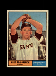 1961 MIKE MCCORMICK TOPPS #305 GIANTS *G1709
