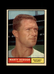 1961 MARTY KEOUGH TOPPS #146 SENATORS *G1715