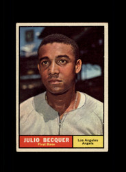 1961 JULIO BECQUER TOPPS #329 ANGELS *G1736