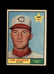 1961 JIM BAUMER TOPPS #292 REDS *G1739