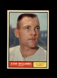 1961 STAN WILLIAMS TOPPS #190 DODGERS *G1741
