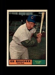 1961 ED BOUCHEE TOPPS #196 CUBS *G1742