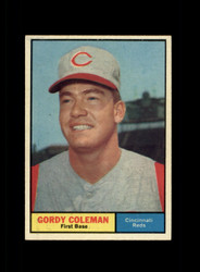 1961 GORDY COLEMAN TOPPS #194 REDS *G1743