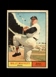 1961 BILLY MUFFETT TOPPS #16 RED SOX *G1754