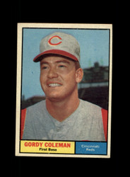 1961 GORDY COLEMAN TOPPS #194 REDS *G1755
