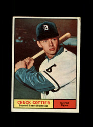 1961 CHUCK COTTIER TOPPS #13 TIGERS *G1775