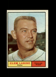 1961 CLEM LABINE TOPPS #22 PIRATES *G1783