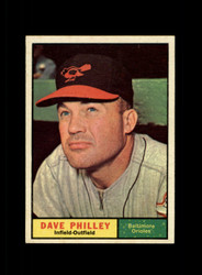 1961 DAVE PHILLEY TOPPS #369 ORIOLES *G1788