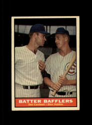 1961 CARDWELL & HOBBIE TOPPS #393 BATTER BAFFLERS CUBS *G1790