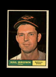 1961 HAL BROWN TOPPS #218 ORIOLES *G1794
