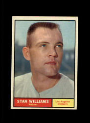 1961 STAN WILLIAMS TOPPS #190 DODGERS *G1795