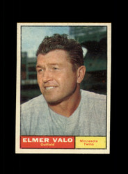 1961 ELMER VALO TOPPS #186 TWINS *G1796