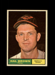 1961 HAL BROWN TOPPS #218 ORIOLES *G1814