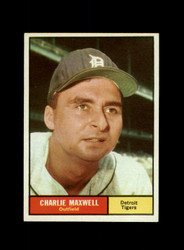 1961 CHARLIE MAXWELL TOPPS #37 TIGERS *G1830