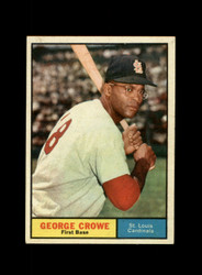 1961 GEORGE CROWE TOPPS #52 CARDINALS *G1831