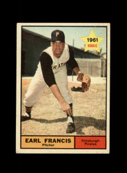 1961 EARL FRANCIS TOPPS #54 PIRATES *G1832