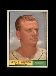 1961 GENE GREEN TOPPS #206 SENATORS *G1839