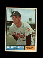 1961 JOHNNY KUCKS TOPPS #94 ATHLETICS *G1843
