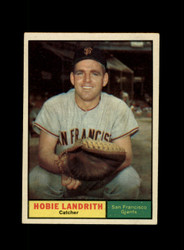 1961 HOBIE LANDRITH TOPPS #114 GIANTS *G1852