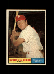 1961 BOBBY DEL GRECO TOPPS #154 PHILLIES *G1863