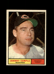 1961 JOHNNY TEMPLE TOPPS #155 INDIANS *G1864