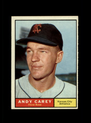 1961 ANDY CAREY TOPPS #518 ATHLETICS *G1882