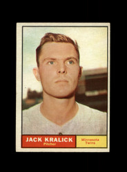 1961 JACK KRALICK TOPPS #36 TWINS *G2924