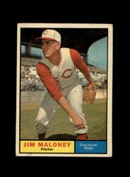 1961 JIM MALONEY TOPPS #436 REDS *G3599