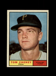 1961 TOM CHENEY TOPPS #494 PIRATES *G3618