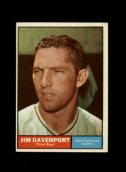 1961 JIM DAVENPORT TOPPS #55 GIANTS *G3721