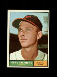 1961 GENE STEPHENS TOPPS #102 ORIOLES *G3842