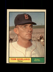1961 TOM BORLAND TOPPS #419 RED SOX *G4655