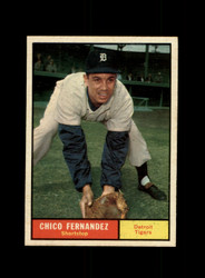 1961 CHICO FERNANDEZ TOPPS #112 TIGERS *G4851