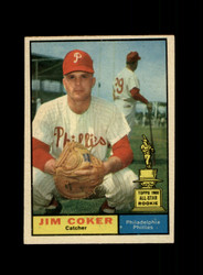 1961 JIM COKER TOPPS #144 PHILLIES *G5337