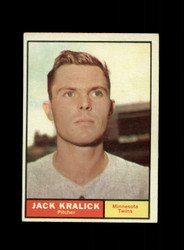 1961 JACK KRALICK TOPPS #36 TWINS *G5427