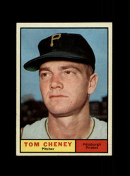 1961 TOM CHENEY TOPPS #494 PIRATES *G5603