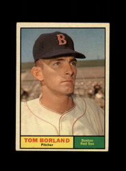 1961 TOM BORLAND TOPPS #419 RED SOX *G5697