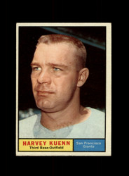 1961 HARVEY KUENN TOPPS #500 GIANTS *G8479