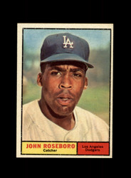 1961 JOHN ROSEBORO TOPPS #363 DODGERS *G8542