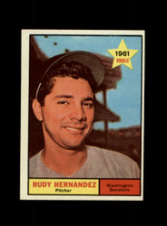 1961 RUDY HERNANDEZ TOPPS #229 SENATORS *G8920