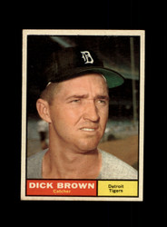 1961 DICK BROWN TOPPS #192 TIGERS *R1343